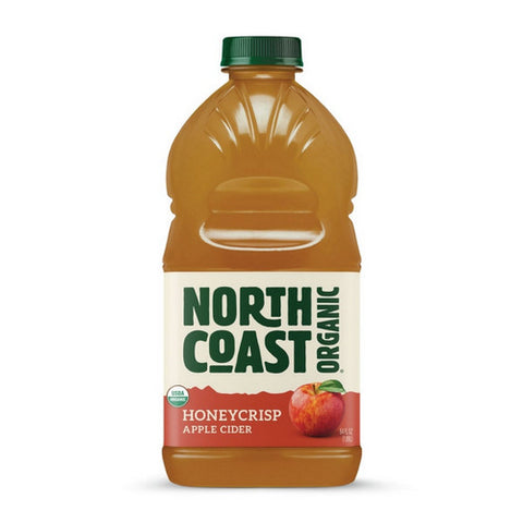 Organic Honeycrisp Apple Cider Bottle 64 Oz (Case of 8) by North Coast