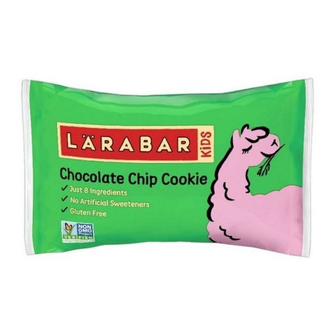 Larabar, Kids Chocolate Chip Cookie Gluten Free Bars, .96 oz (Case Of 8)6