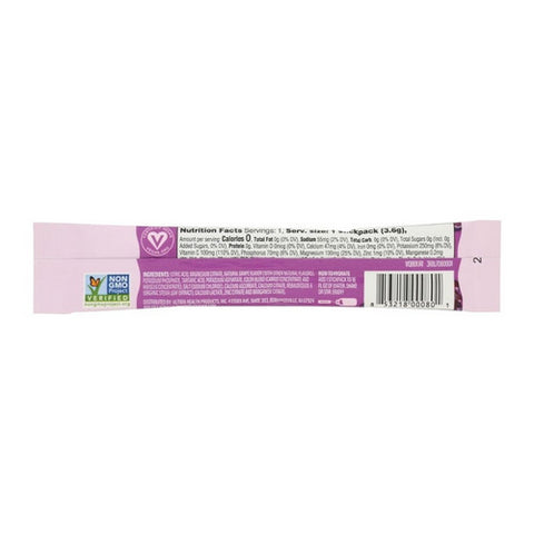 Ultima Replenisher, Replenisher Electrolyte Powder Grape, 0.12 Oz (Case of 20)