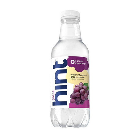 Hint Grape Infused Water 16 Oz (Case Of 12) by Hint