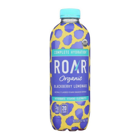 Blackberry Lemonade Water 18 Oz (Case Of 12) by Roar