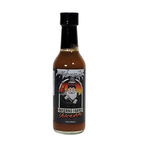 Inferno Farms Hot Sauce, Volcanus Hot Sauce, 5 Oz (Case Of 12)