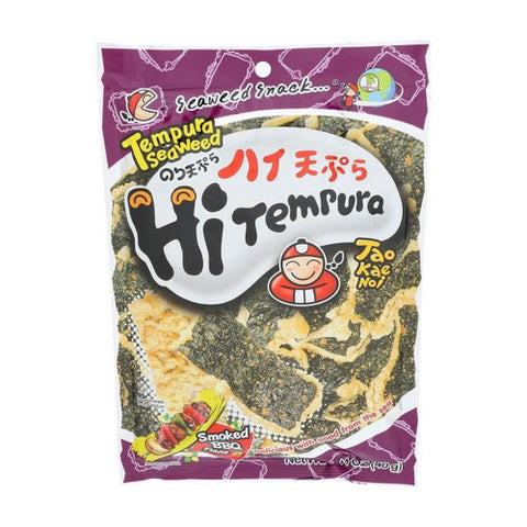 Tao Kae Noi, Tempura Seaweed Smoked BBQ, 1.41 Oz (Case Of 12)