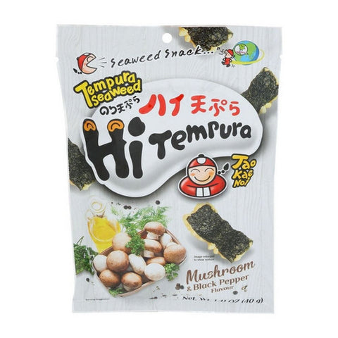 Tao Kae Noi, Tempura Seaweed Mushroom And Black Pepper, 1.41 Oz (Case Of 12)
