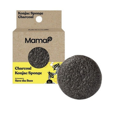 Mamap, Konjac Charcoal Sponge, 1 Count (Case Of 6)
