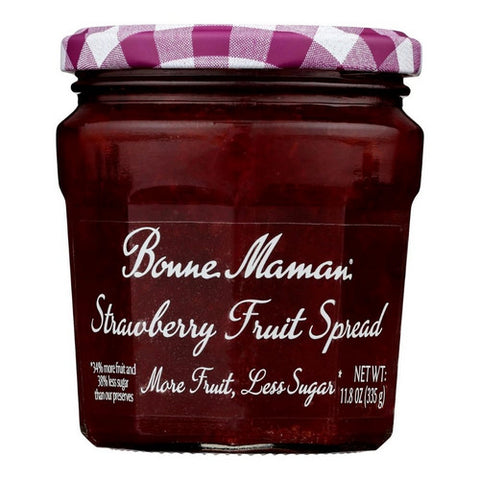 Bonne Maman, Strawberry Fruit Spread, 11.8 Oz (Case Of 6)