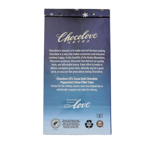Chocolove, Cocoa Dark Chocolate Peppermint Bites, 7.05 Oz (Case Of 8)