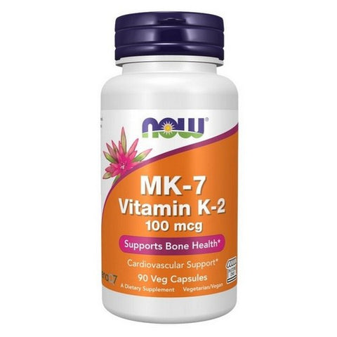 Now Foods, MK 7 Vitamin K 2, 100 Mcg, 90 VegCaps