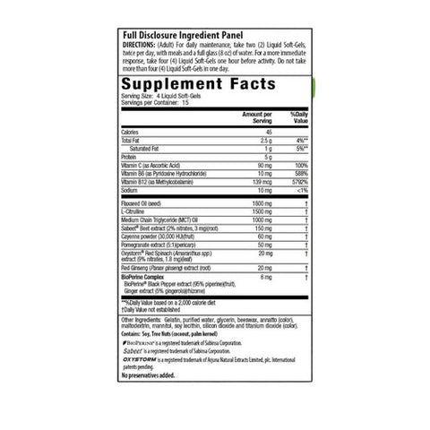 Irwin Naturals, Nitric Oxide PWR Blood-Flow Booster, 60 Count