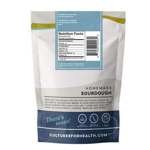 Cultures For Health, Whole Wheat Sourdough Bread Starter Culture, 0.14 Oz
