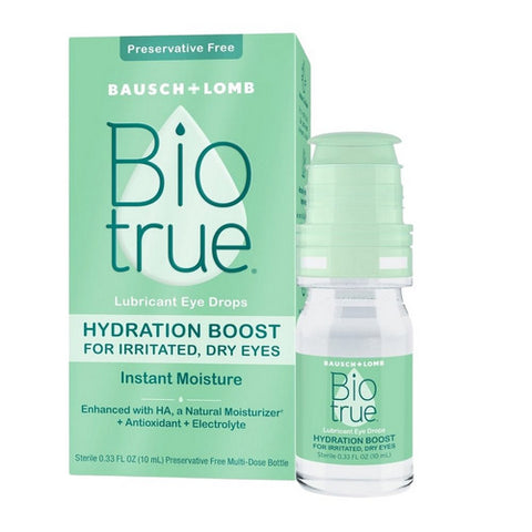 Bausch + Lomb, Biotrue Hydration Boost Lubricant Eye Drops, 0.33 Oz