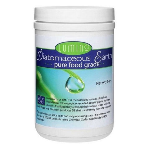 Lumino Wellness, Food Grade Diatomaceous Earth, 9 Oz