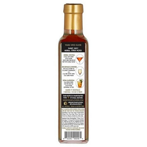 Floral Elixir Co., Warm Spice Elixir, 8.5 Oz