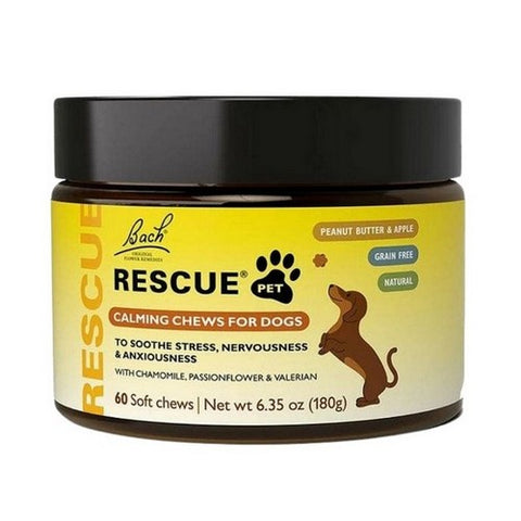 Bach, Peanut Butter And Apple Calming Chews For Dogs, 60 Count