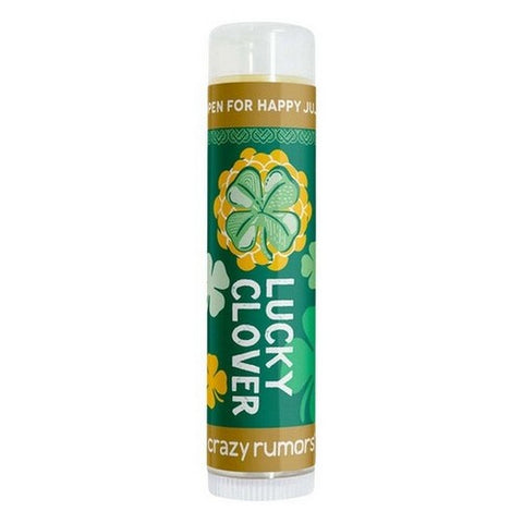 Crazy Rumors, Happy Juju Lucky Clover Lip Balm Blister Box, 0.15 Oz