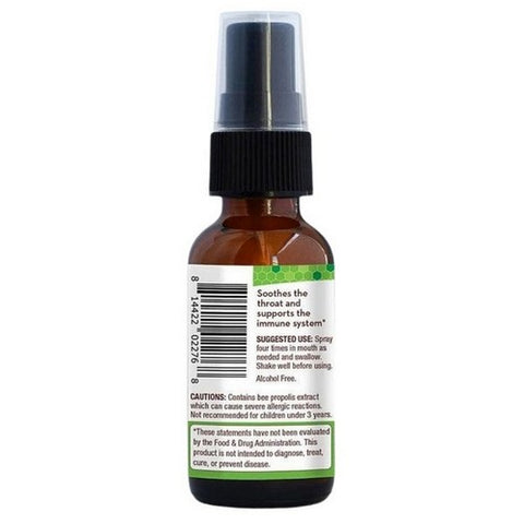 Wedderspoon, Chamomile And Mint Propolis And Manuka Honey Throat Spray, 1 Oz