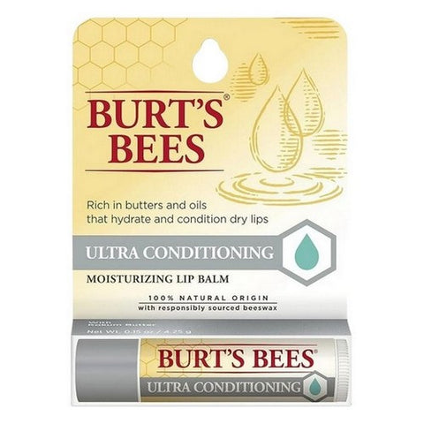 Burts Bees, Ultra Conditioning Lip Balm Blister Box, 0.15 Oz