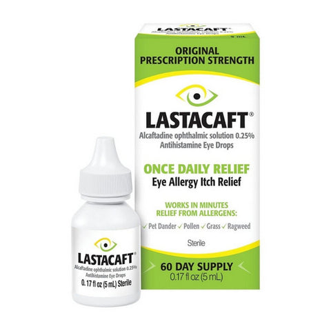 Lastacaft, Eye Allergy Itch Relief Drops, 5 Ml