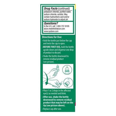 Systane, Ultra PF Lubricant Eye Drops, 10 Ml