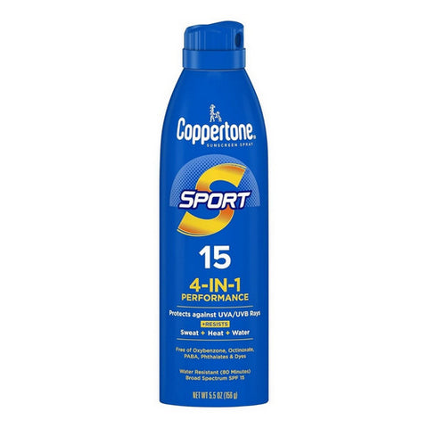 Sport Sunscreen Spray SPF 15 5.5 Oz by Coppertone