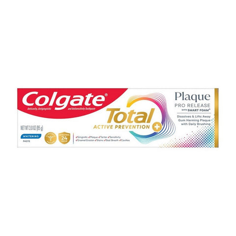 Colgate, Total Plaque Pro Release Whitening Paste, 3 Oz