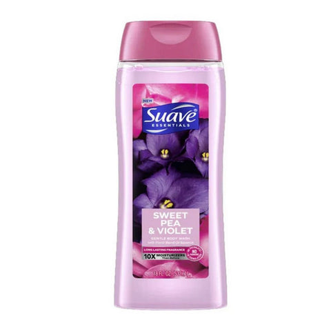 Suave, Gentle Body Wash Sweet Pea And Violet, 18 Oz