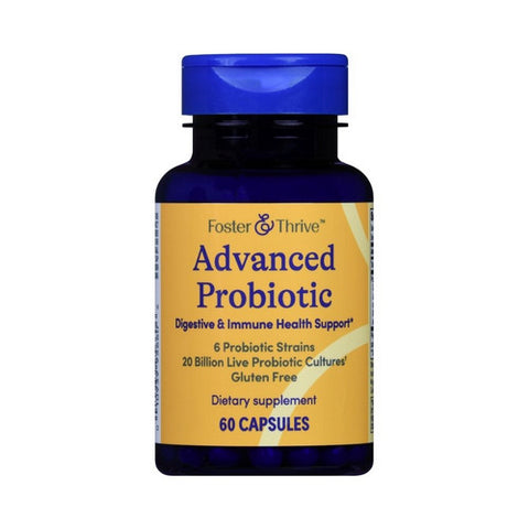 Foster And Thrive, Advanced Probiotic, 60 Capsules