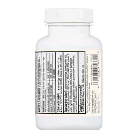 Foster And Thrive, Regular Strength Stool Softener, 100 Mg, 250 Softgels