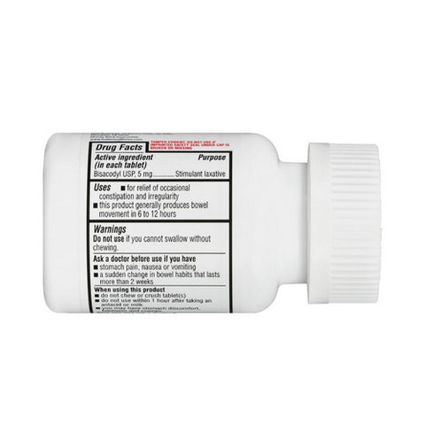 Foster And Thrive, Laxative Bisacodyl Usp, 5 MG, 100 Tabs