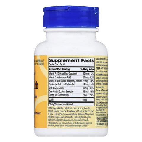 Foster And Thrive, Eye Health With Lutein And Antioxidants, 60 Tabs