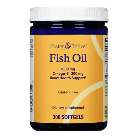Foster And Thrive, Fish Oil, 1000 Mg, 300 Softgels