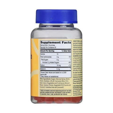 Foster And Thrive, Melatonin Gummies, 5 Mg, 60 Count