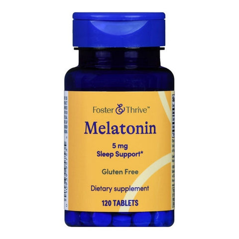 Foster And Thrive, Melatonin, 5 Mg, 120 Tabs