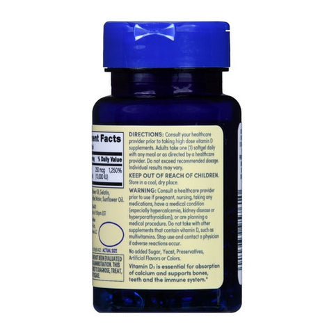 Foster And Thrive, Vitamin D3, 250 Mcg, 100 Softgels