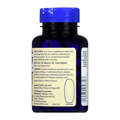 Foster And Thrive, Calcium Plus Vitamin D3, 1000 Mg, 60 Tabs