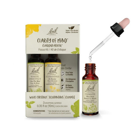 Bach, Clarity of Mind Focus Kit, 3 Count