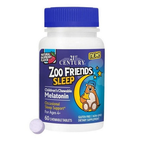 21st Century, Melatonin Childern's Chews, 60 Tabs