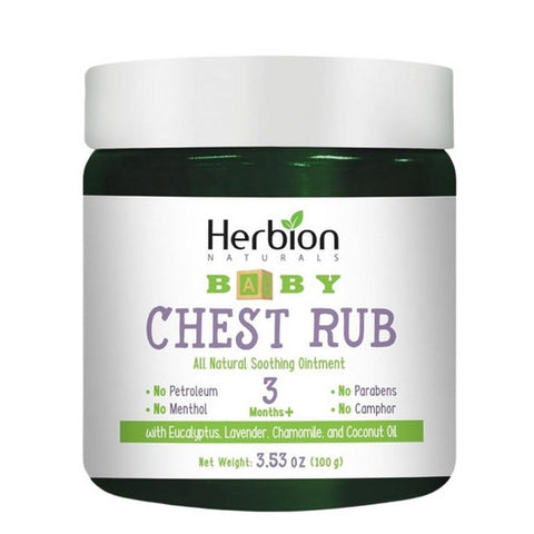 Herbion Naturals, Baby Chest Rub, 3.53 Oz