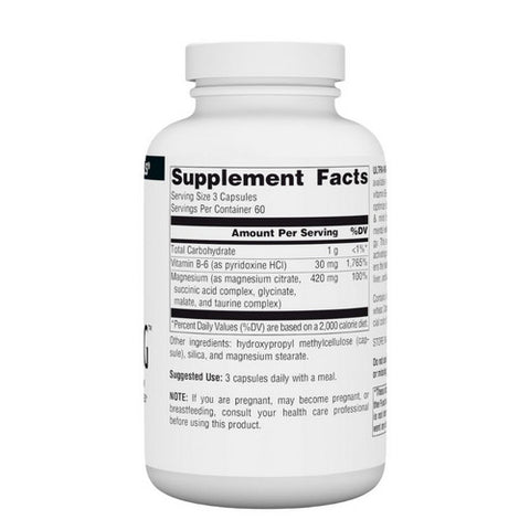 Source Naturals, Ultra Magnesium, 200 Mg, 180 Veggie Capsules