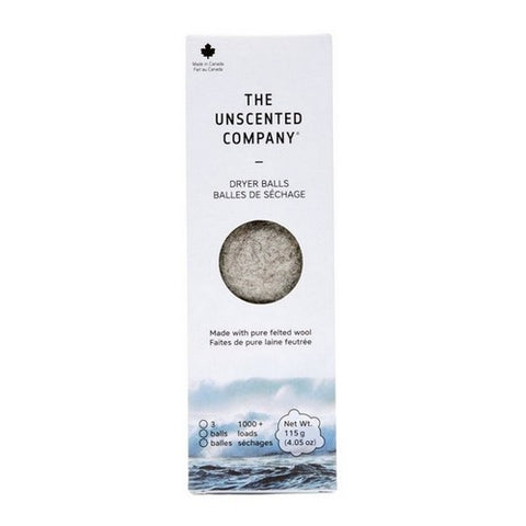 The Unscented Company, Dryer Balls, 3 Count