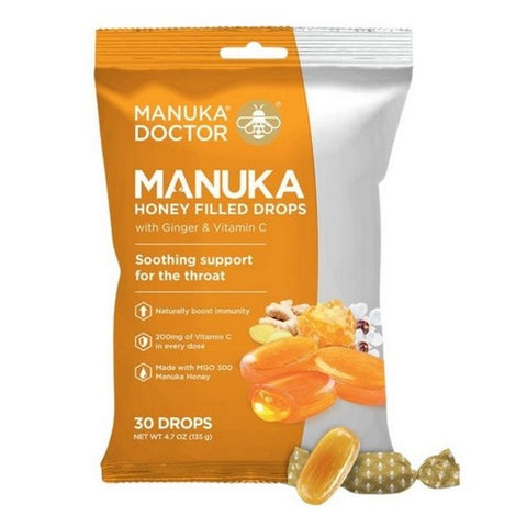 Manuka Doctor, Manuka Filled Honey Drops, 4.7 Oz (Case Of 10)