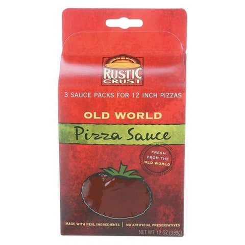 Rustic Crust, Old World Pizza Sauce, 12 Oz (Case Of 6)