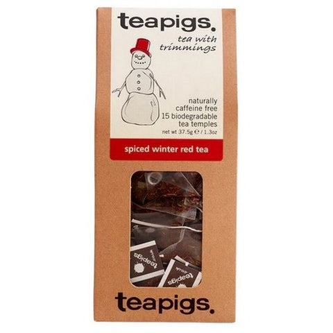 Teapigs, Herbal Spiced Winter Red, 15 Bags (Case Of 6)