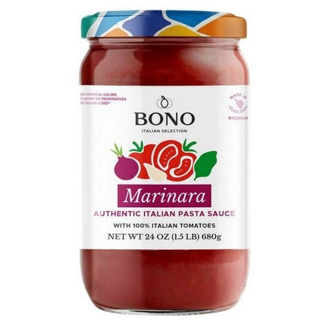 Bono, Marinara Pasta Sauce, 24 Oz (Case Of 6)