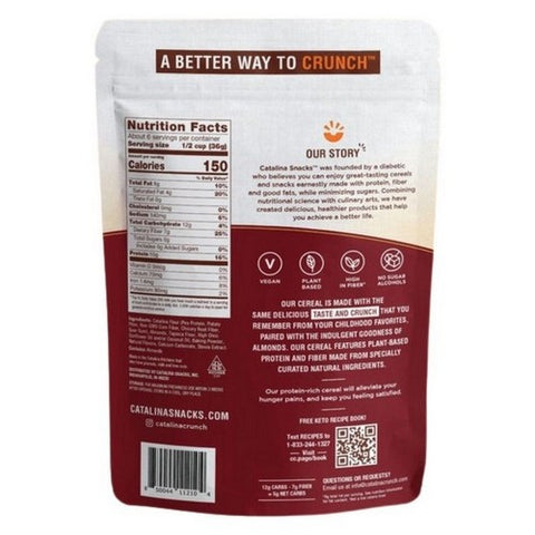 Catalina Crunch, Pairings Honey Nut With Almonds, 8 Oz (Case Of 6)