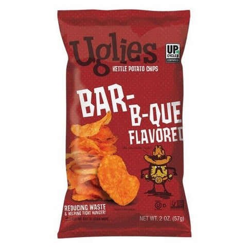 Uglies, Potato Chips Barbecue, 2 Oz (Case Of 24)