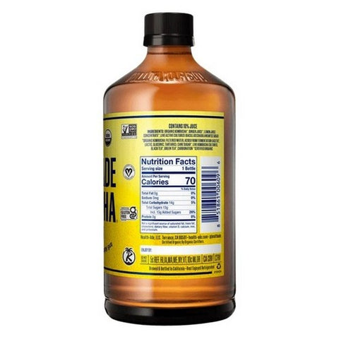 Health-Ade, Ginger Lemon Kombucha, 16 Oz (Case Of 12)