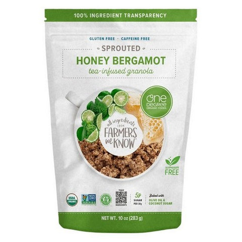 One Degree Organics, Organic Honey Bergamot Granola, 10 Oz (Case Of 6)