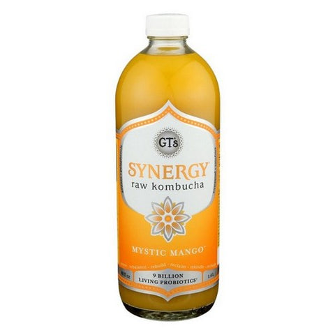 GT's, Organic Kombucha Mystic Mango, 48 Oz (Case Of 6)