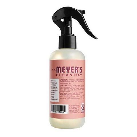 Mrs. Meyer's, Room Freshener Rose, 8 Oz (Case Of 6)